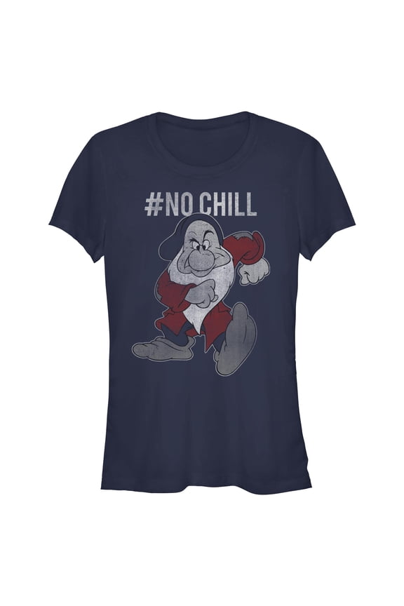 Juniors Snow White and the Seven Dwarfs Grumpy #NoChill T Shirt