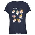 thumbnail image 1 of Juniors Snow White and the Seven Dwarfs Today I Feel Faces T Shirt, 1 of 4