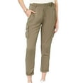 thumbnail image 1 of Juniors' Soft Cargo Pants Dusty Olive L, 1 of 1