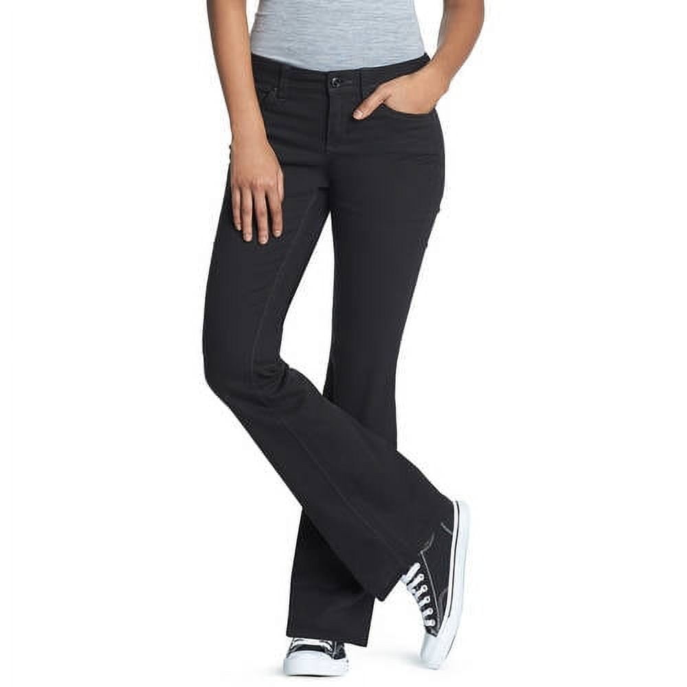 Juniors Sophia Flare Twill Pants Flare Leg Style