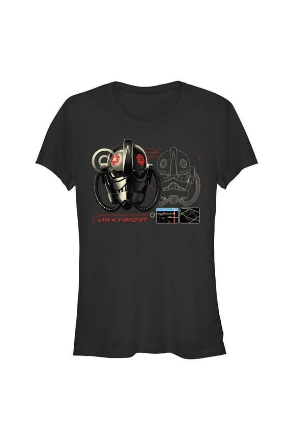 Juniors Star Wars: Andor TIE Fighter Pilot Helmet T Shirt