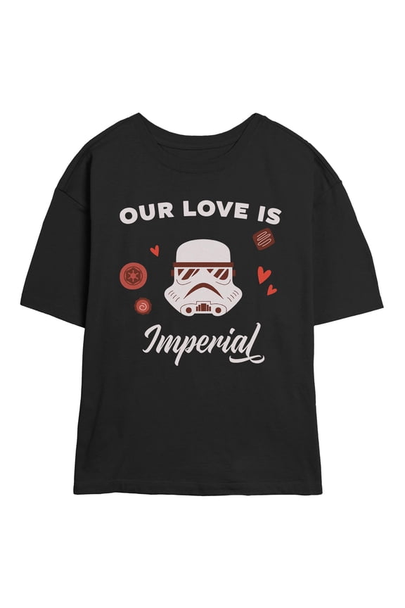 Juniors Star Wars Our Love Is Imperial T Shirt