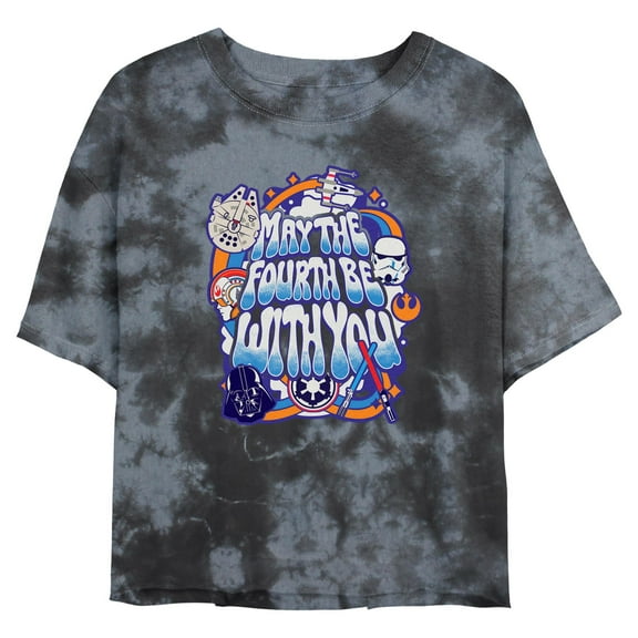 Juniors Star Wars The 4th Be With You T Shirt