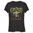 thumbnail image 1 of Juniors Star Wars: The Mandalorian The Child Skeleton Costume T Shirt, 1 of 2