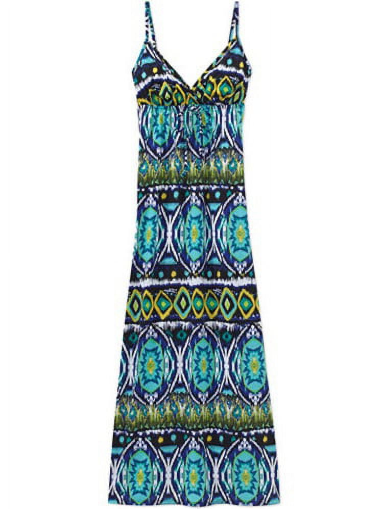 Juniors' Strappy Knit Maxi Dress - Walmart.com