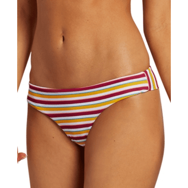Volcom MULTI Stripe While Haute Cheekini Swim Bottom, US X-Large