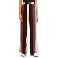 thumbnail image 1 of Juniors Striped Smocked Waist Pants, 1 of 5