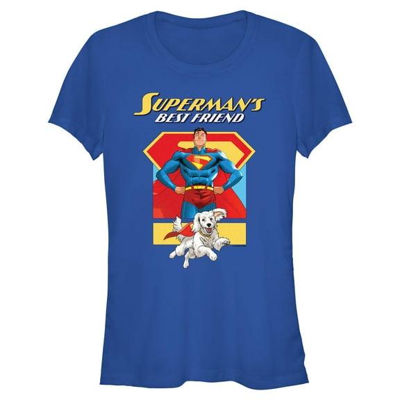 Juniors Superman Best Friends T Shirt