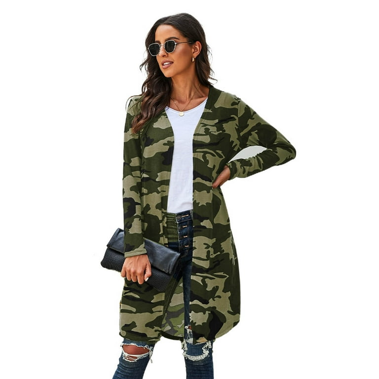 Walmart new arrivals camo cardigan