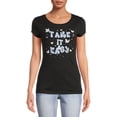 thumbnail image 1 of Juniors’ Take It Easy T-Shirt, 1 of 5