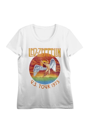 T-Shirt Officiel Led Zeppelin 1971 Wembley - Rock Off Unisexe Noir