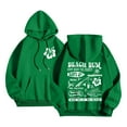 thumbnail image 1 of Juniors Teen Girls Letter Print Drawstring Graphic hoodie College Soft Sweatshirt Lightweight Comfy Cotton Hoodie Women's Clearance, 1 of 6