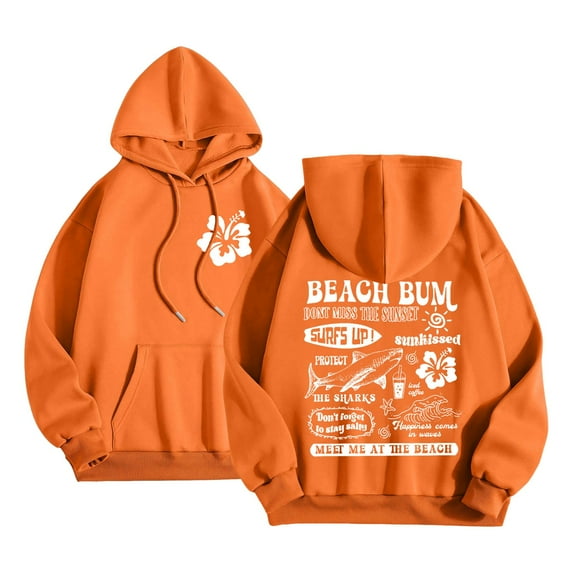 Juniors Teen Girls Letter Print Drawstring Graphic hoodie Lightweight Loose Fit Hoodie Cotton Outdoor Lounge Sweatshirt Women's Plus Size Clothes Clearance