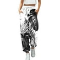 thumbnail image 1 of Juniors Teen Girls Pants Casual Clearance Comfortable Straight Leg Joggers Drawstring Teens Comfy Sweat Pants Lounge Pants Lounge Baggy, 1 of 3