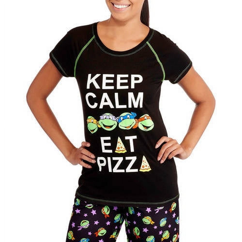 Jersey Pajamas - White/TMNT - Kids