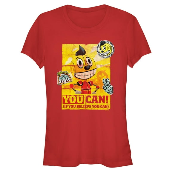 Juniors The Electric State You Can Poster T Shirt