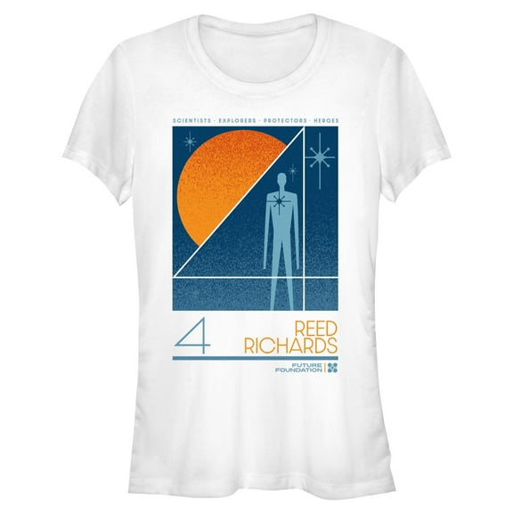 Juniors The Fantastic Four: First Steps Future Foundation Reed Richards T Shirt