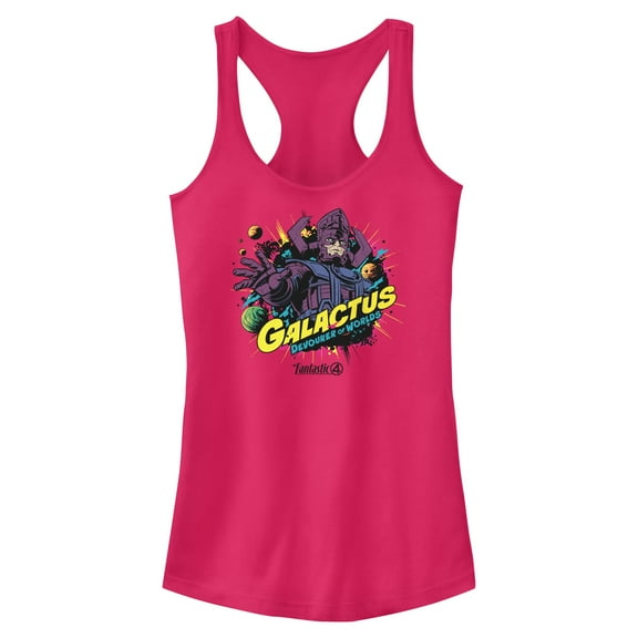 Juniors The Fantastic Four: First Steps Galactus Devourer of Worlds Racerback Tank