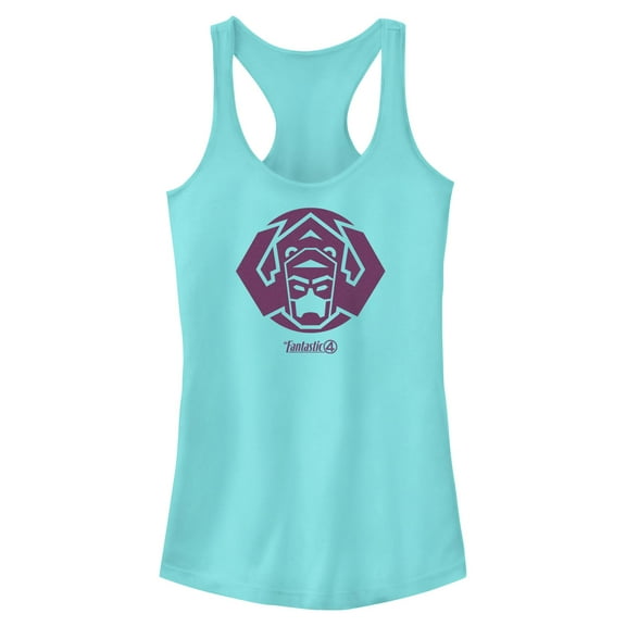 Juniors The Fantastic Four: First Steps Galactus Icon Racerback Tank