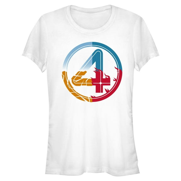 Juniors The Fantastic Four: First Steps Power Emblem T Shirt