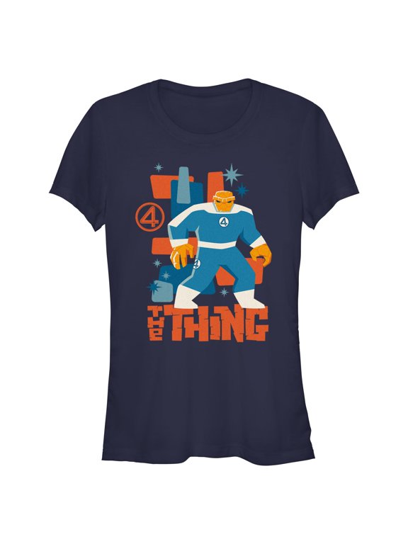 Juniors The Fantastic Four: First Steps Retro the Thing T Shirt