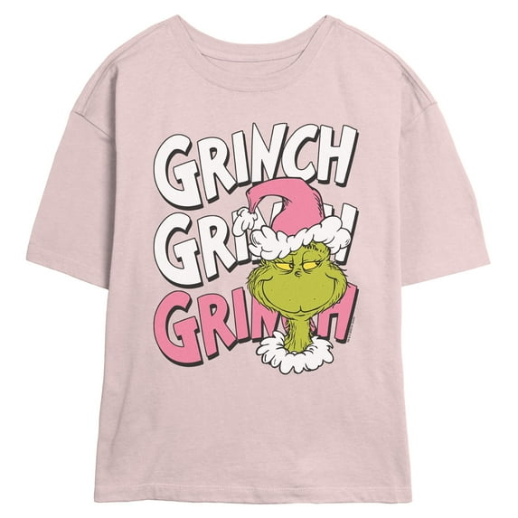 Juniors The Grinch Mean One Smiling T Shirt