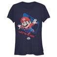 thumbnail image 1 of Juniors The Super Mario Galaxy Movie Let's A Go Flying Icon T Shirt, 1 of 5