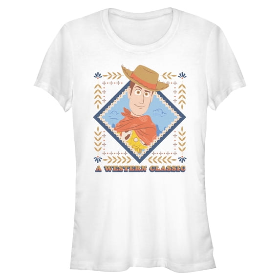 Juniors Toy Story 5 Woody Western Classic T Shirt