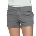 thumbnail image 1 of Juniors' Unionbay Delaney Stretch Twill Shorts Color: Light Galaxy Size: 5, 1 of 4