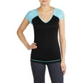thumbnail image 1 of Juniors' V-Neck Dri-More Baseball Tee, 1 of 1