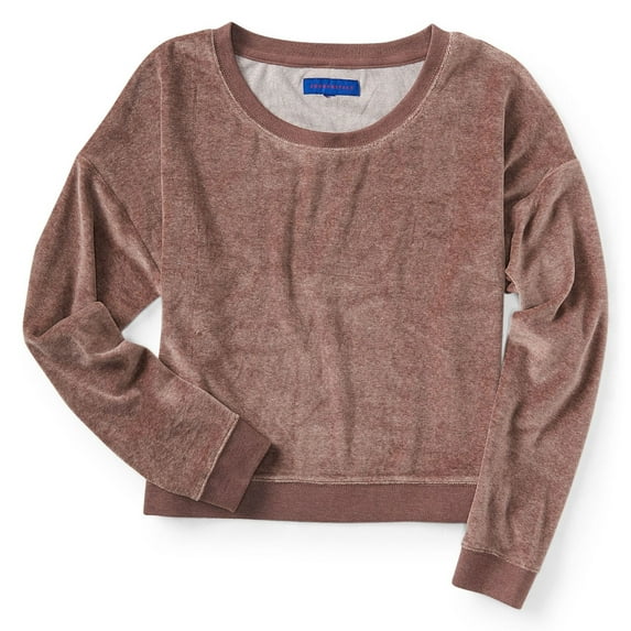 Juniors Velour Sweatshirt
