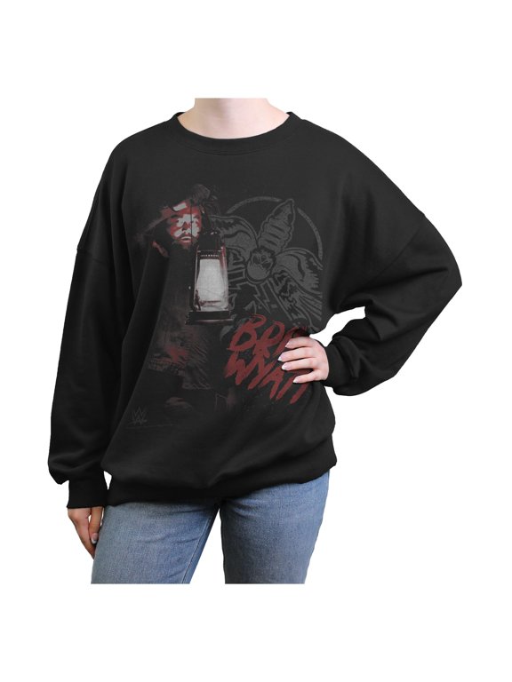 Juniors WWE Bray Wyatt Dead Moth Sweatshirt