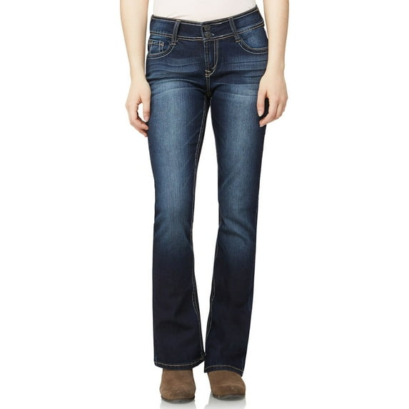Juniors' WallFlower Insta Stretch Luscious Curvy Bootcut Jeans Betsy