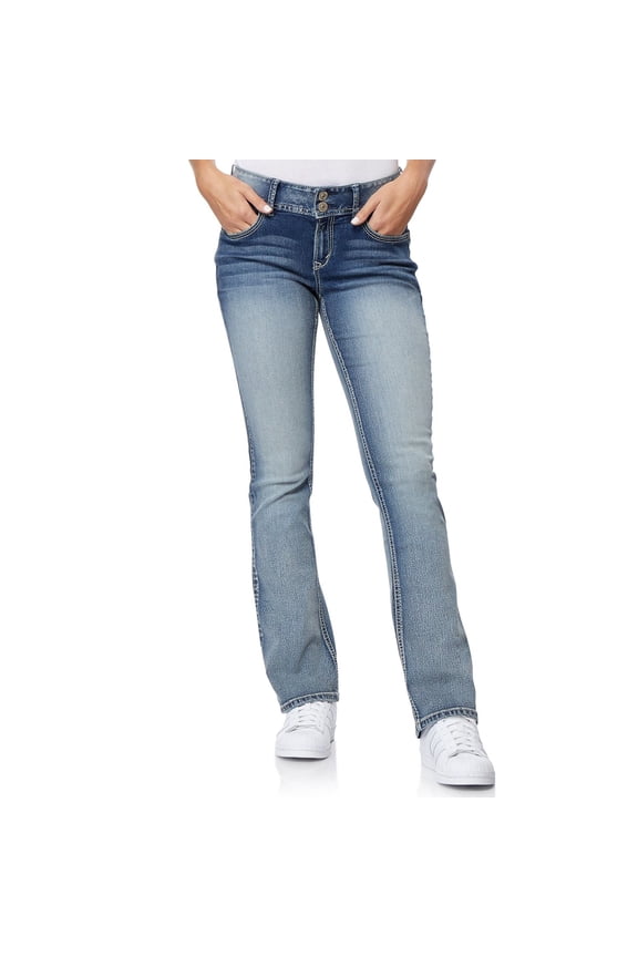 Juniors' WallFlower Insta Stretch® Luscious Curvy Bootcut Jeans Color: Camille Size: 9