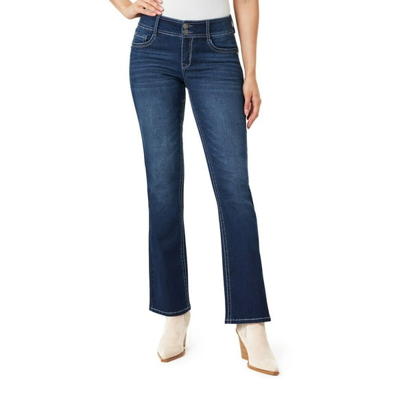 Juniors' WallFlower Insta Stretch® Luscious Curvy Bootcut Jeans Color: Shawna Size: 11