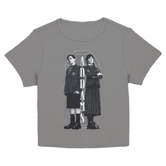 Juniors Wednesday Addams Duo T Shirt