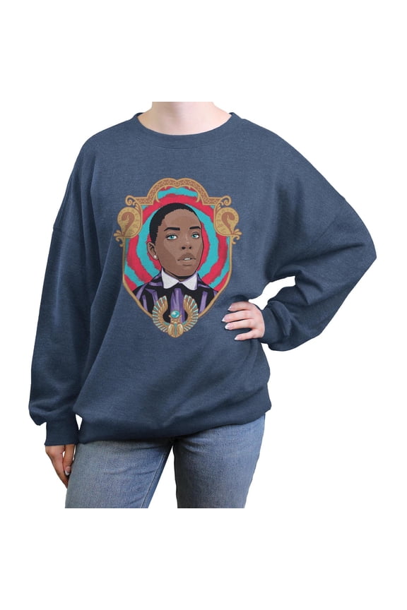 Juniors Wednesday Bianca Barclay Photo Sweatshirt