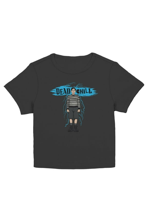 Juniors Wednesday Dead Chill Pugsley T Shirt