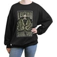 thumbnail image 1 of Juniors Wednesday Pugsley Addams Skull Tree Sweatshirt, 1 of 3