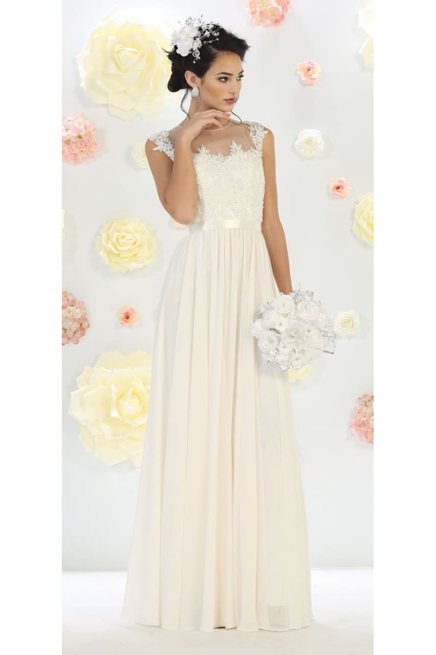 Juniors Womens Modest Wedding Reception Dress - Walmart.com Juniors Womens Modest Wedding Reception Dress - Walmart.com