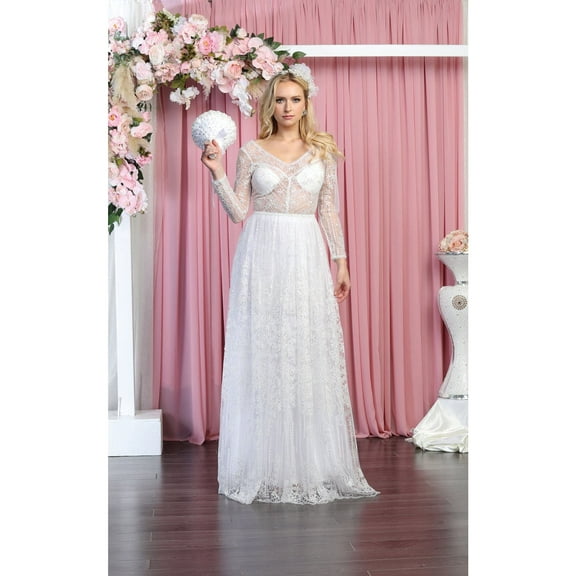 Juniors Womens Prom Dress Long Sleeve