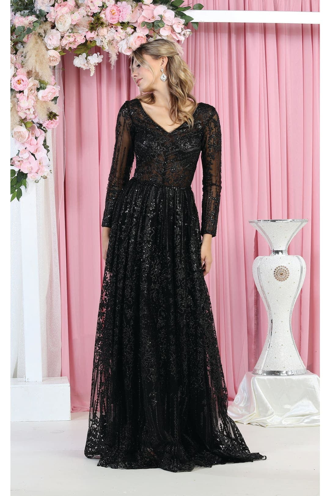 Juniors Womens Prom Dress Long Sleeve - Walmart.com Juniors Womens Prom Dress Long Sleeve - Walmart.com