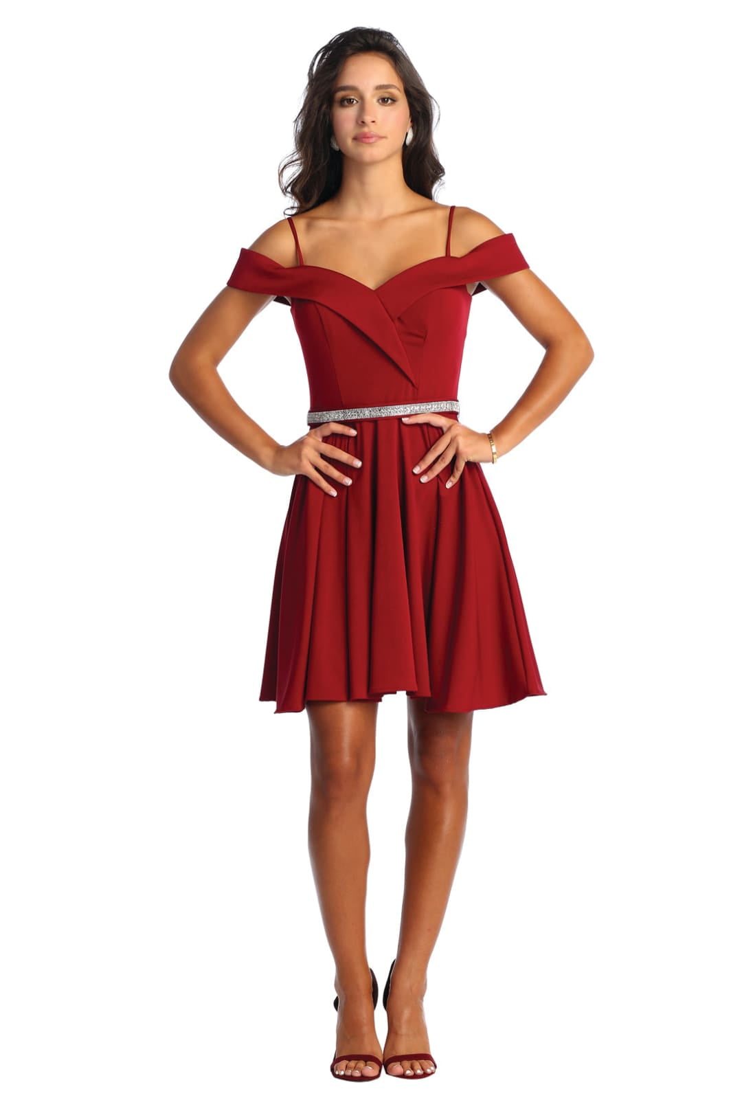 Burgundy formal clearance dresses for juniors