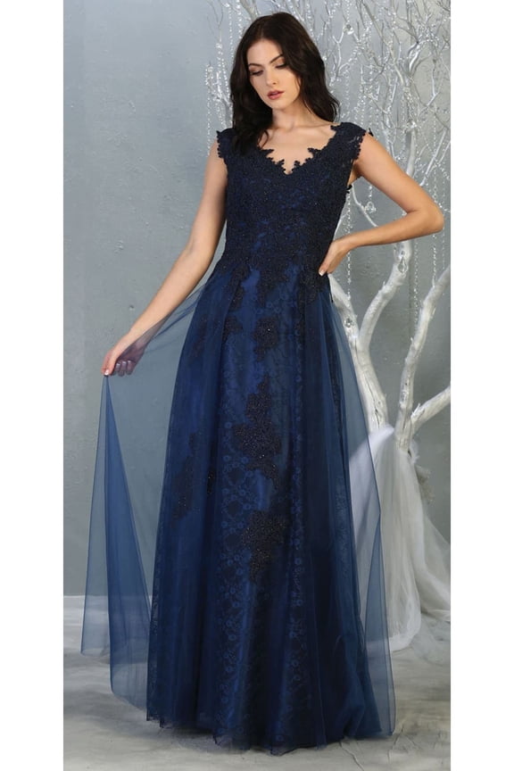 Juniors Womens Special Occasion A-line Embroidered Dress