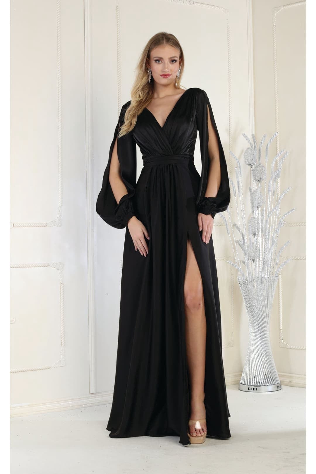 long dresses for ladies Designer Floor Length Dress | Cocktail Product Description BestMOB Christina Haack Borrows Heather Style:H25372