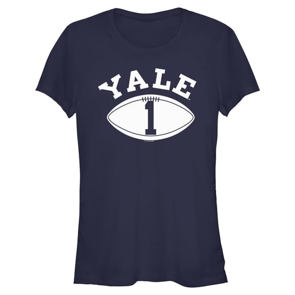 Juniors Yale University Football Number One T Shirt