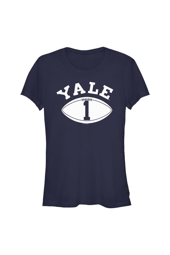 Juniors Yale University Football Number One T Shirt