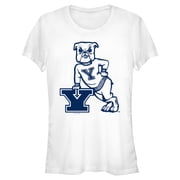 Juniors Yale University Handsome Dan Pose T Shirt