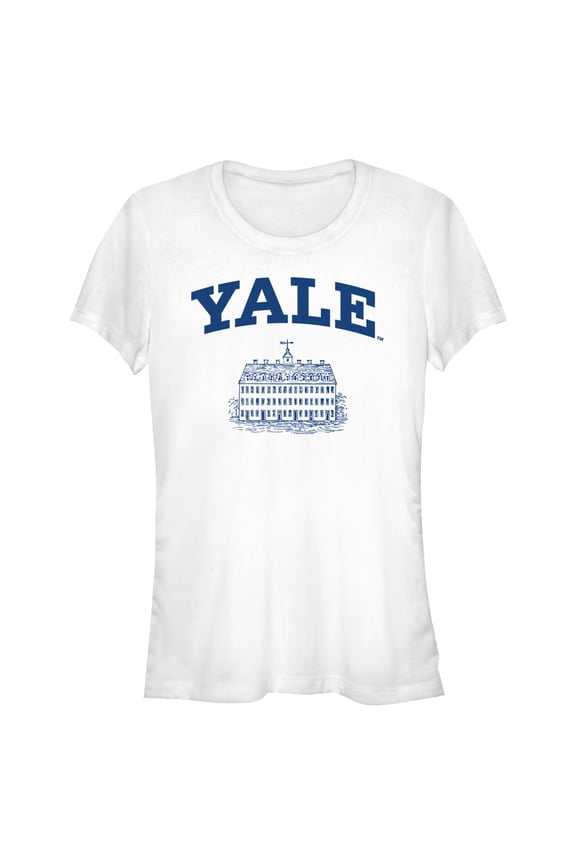 Juniors Yale University School Campus Logo T Shirt