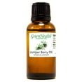 thumbnail image 1 of Juniper Berry Essential Oil 1 fl oz Glass Bottle w/ Euro Dropper, 1 of 1